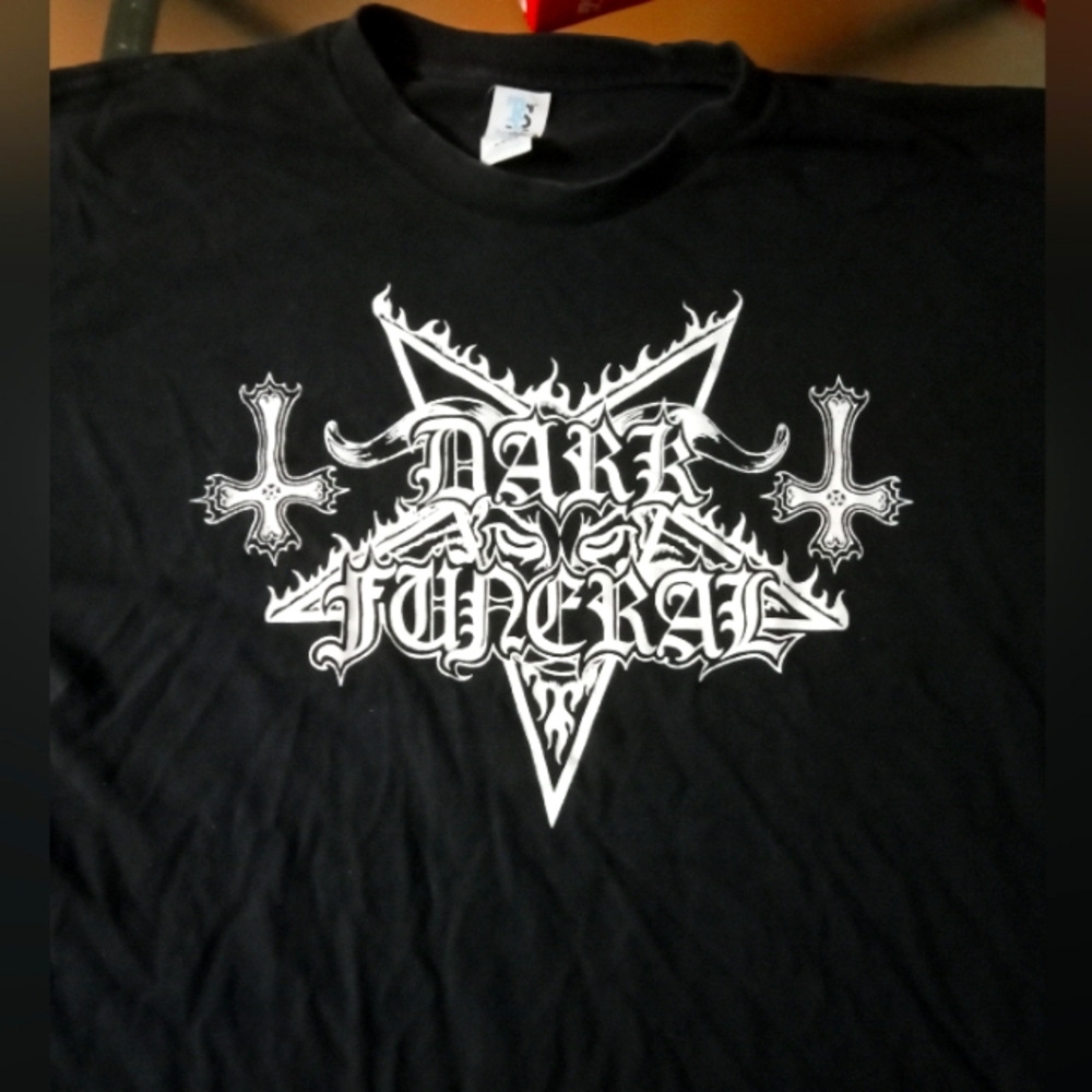 Unisex Large Dark Funeral shirt